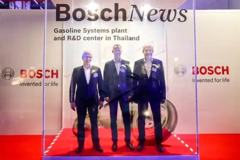 Bosch opens its third manufacturing plant in Thailand Production of gasoline systems components