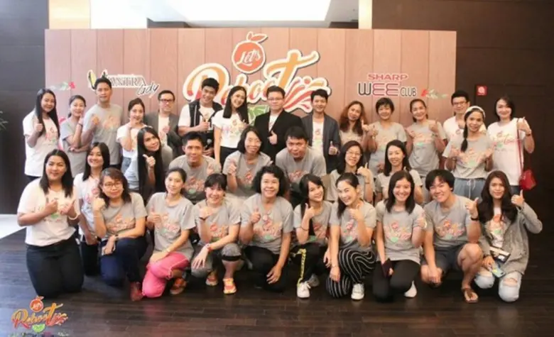 SHARP WEE CLUB ร่วมกับ รายการมันตราเลดี้ ทางช่อง GM...