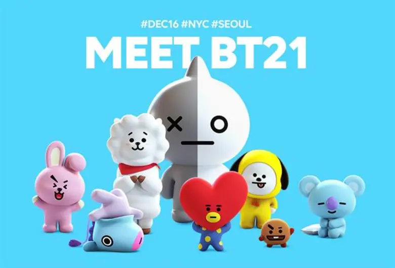 LINE FRIENDS เปิดตัว Character BT21 ซึ่งเ...