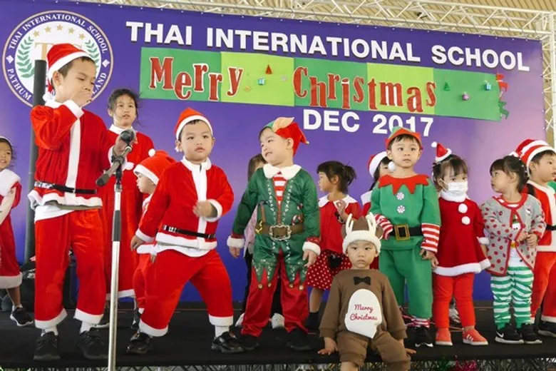 ไทยอินเตอร์เนชั่นแนลสกูลฉลองคริสต์มาส จัดกิจกรรมกลุ่มเน้นการเรียนรู้พร้อมสร้างสามัคคีทุกชั้น