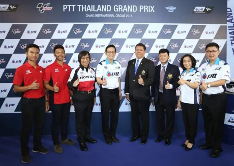 ปตท. สร้างประวัติศาสตร์หน้าใหม่ ครั้งแรกในเมืองไทย ด้วยการเข้าร่วมเป็นผู้สนับสนุนหลักอย่างเป็นทางการ “โมโตจีพี” ให้คนไทยได้สัมผัสประสบการณ์การแข่งขันรถจักรยานยนต์ทางเรียบระดับโลก