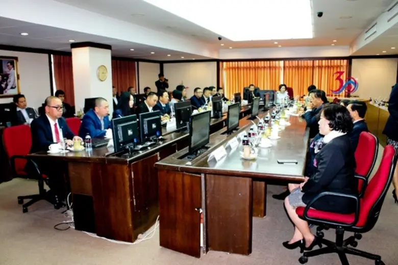 ม.ศรีปทุม ชลบุรี ต้อนรับ หารือความร่วมมือทางวิชาการ คณะผู้บริหารสถาบันการศึกษา Hunan จากจีน