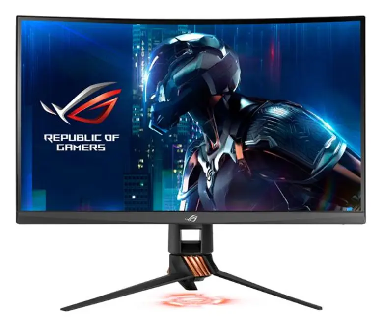 ASUS แนะนำเกมมิ่งมอนิเตอร์รุ่น PG27VQ เกมมิ่งมอนิเตอร์จอโค้งขนาด 27 นิ้วที่มาพร้อมกับอัตรารีเฟรชเรทที่สามารถโอเวอร์คล็อกได้ถึง 165 Hz อัตราการตอบสนอง 1ms รองรับเทคโนโลยี NVIDIA G-SYNC รวมไปถึงการเล่นแสง ASUS AURA SYNC