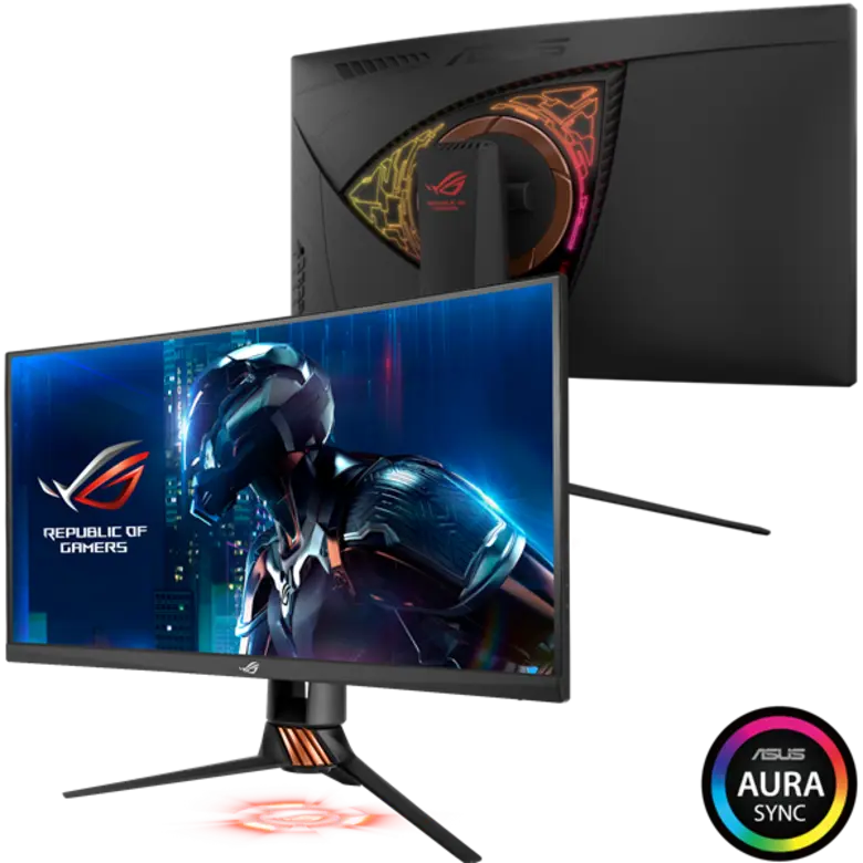 ASUS แนะนำเกมมิ่งมอนิเตอร์รุ่น PG27VQ เกมมิ่งมอนิเตอร์จอโค้งขนาด 27 นิ้วที่มาพร้อมกับอัตรารีเฟรชเรทที่สามารถโอเวอร์คล็อกได้ถึง 165 Hz อัตราการตอบสนอง 1ms รองรับเทคโนโลยี NVIDIA G-SYNC รวมไปถึงการเล่นแสง ASUS AURA SYNC