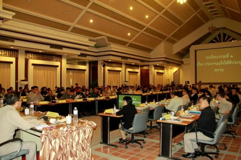 ผู้อำนวยการองค์การสวนพฤกษศาสตร์ เข้าร่วมประชุมหัวหน้าส่วนราชการประจำจังหวัดเชียงใหม่ ครั้งที่ 12/2560