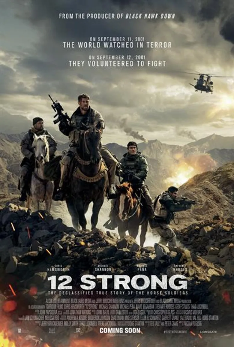 Movie Guide: ทหารผู้กล้า12 ชีวิต “12 STRONG” สู่ปฏิบัติการตัดสินชาติ ฝ่าสมรภูมิระห่ำ รุ่งขึ้นหลังวินาศกรรม 9/11 สะเทือนโลก