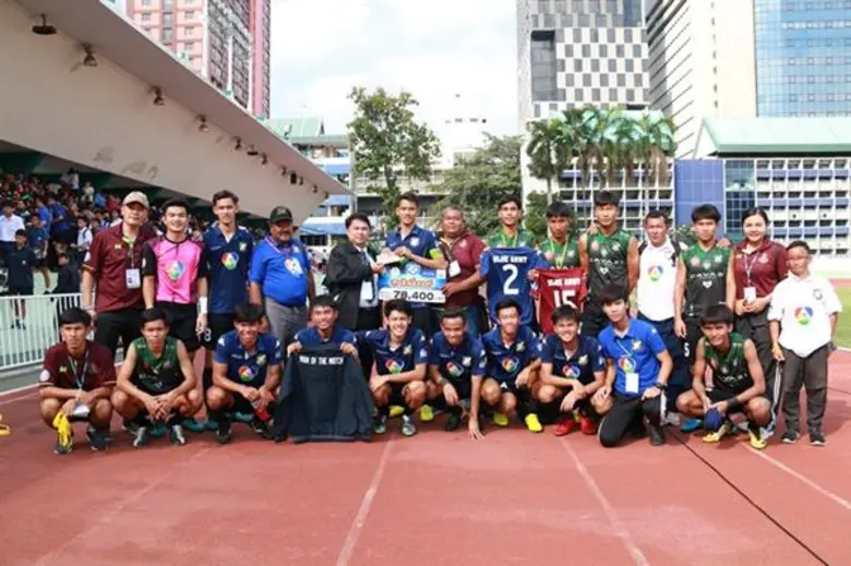 สุรศักดิ์มนตรี-ราชวินิตบางเขน พร้อมดวลเดือด รอบชิงชนะเลิศ ศึกฟุตบอลนักเรียน 7 คน “แชมป์กีฬา 7 สี แชมเปียน คัพ 2017”