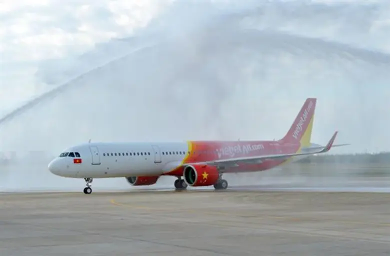 เวียตเจ็ทรับมอบแอร์บัส A321 neo ลำแรกในเอเชียตะวันออกเฉียงใต้