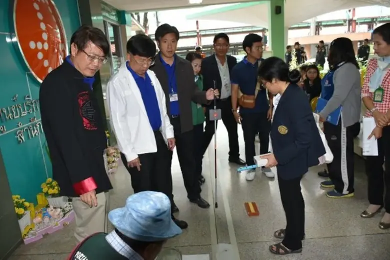 มจธ. จับมือสำนักงานเขตตลิ่งชัน นำร่องสร้างจุดให้บริการสำหรับคนพิการทางสายตา