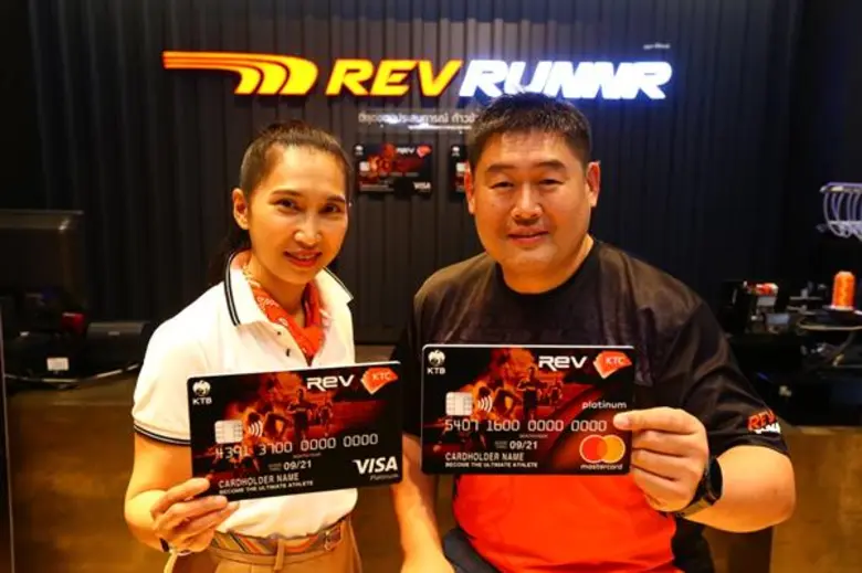 “KTC” joins hands with “Sports Revolution” in launching the “KTC-REV” Credit Card, the first in Thailand to target sports and exercise lovers.