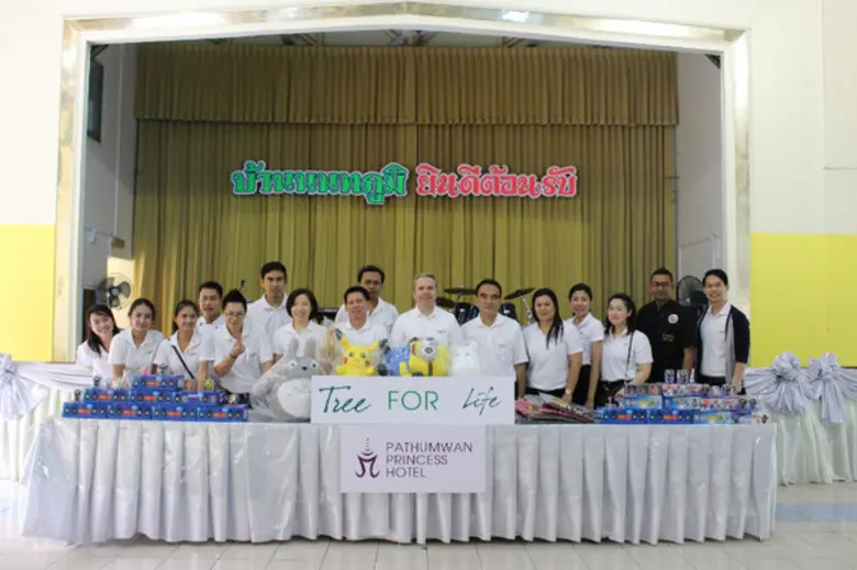 กิจกรรมโครงการต้นไม้เพื่อชีวิตโดยโรงแรมปทุมวัน ปริ๊นเซส