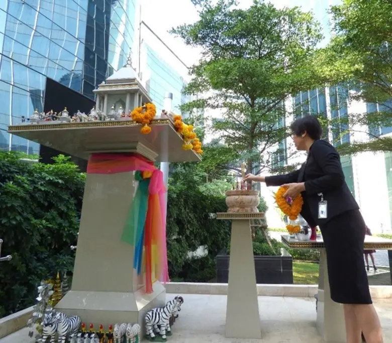 กจ. บตท. นำคณะผู้บริหาร/พนักงาน สักการะสิ่งศักดิ์สิทธิ์