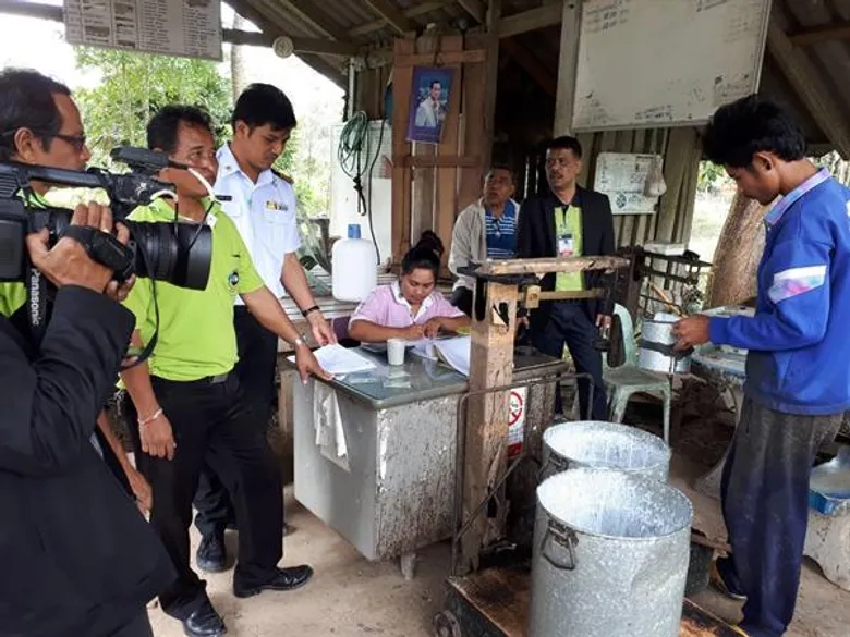 กยท. แจง โครงการส่งเสริมการใช้ยางฯ นำร่องรับซื้อแล้ว 5 จังหวัด รวม 2,000 ตัน ยัน เปิดราคารับซื้อล่วงหน้า กำหนดราคาอย่างเป็นธรรมเท่ากัน ณ หน้าโรงงานฯ