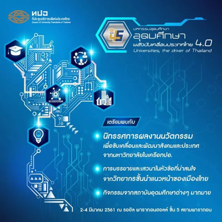 ที่ประชุมอธิการบดีแห่งประเทศไทย หรือ ทปอ....