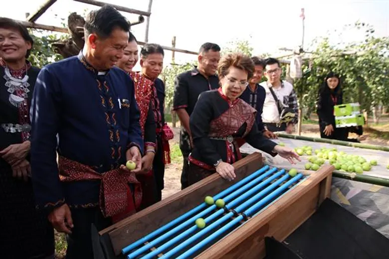 ไปรษณีย์ไทย จับมือภาคีเครือข่ายจังหวัดกาฬสินธุ์ ต่อยอดโครงการไปรษณีย์ไทย...เพื่อแผ่นดินธรรม แผ่นดินทอง เปิดตัวพุทราหวาน “ทันสุข” เกรดพรีเมียมส่งตรงจากเกษตรกรถึงผู้บริโภคทั่วไทย