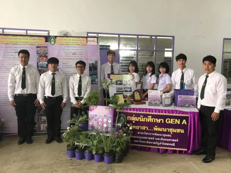 "คณะมนุษยศาสตรและสังคมศาสตร์ ม.ราชภัฏรำไพพรรณี ลงพื...