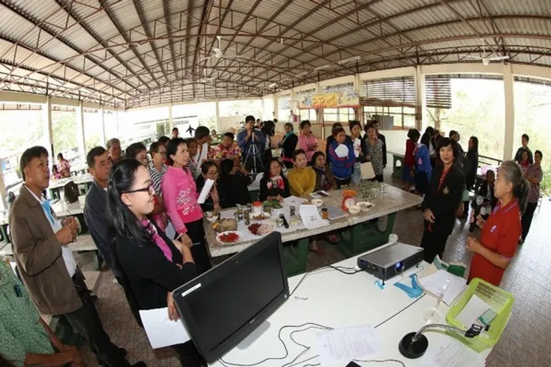 ม.ร. บริการวิชาการ-วิชาชีพแก่ชาวอุทัยธานี ปี 5 ต่อยอดความรู้สู่การปฏิบัติจริง “ลดต้นทุน เพิ่มผลผลิต สร้างรายได้ที่ยั่งยืน”