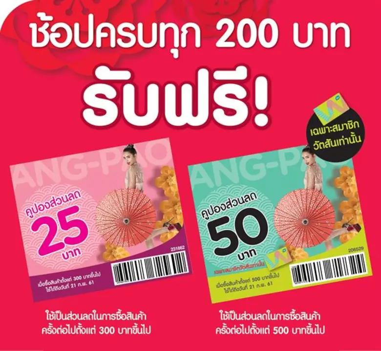 ฉลองเทศกาลตรุษจีน 2018 ขาช้อปเตรียมเปิดกร...