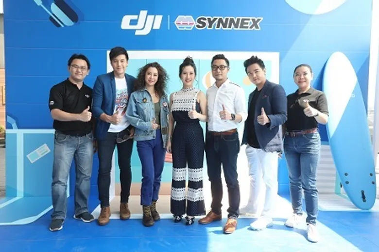 “วีเจจ๋า”นำทีมเปิดตัว DJI Mavic Air