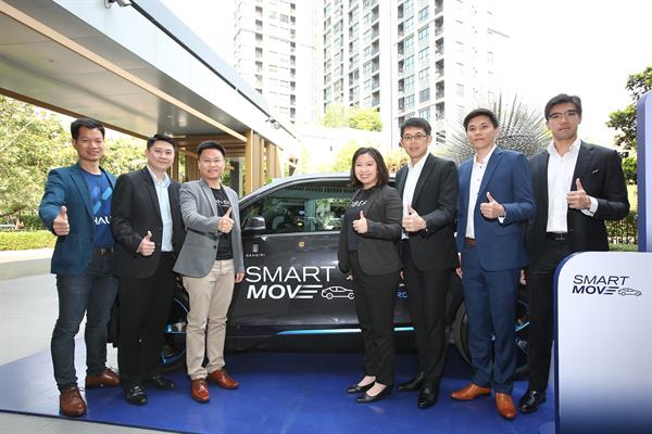 แสนสิริผนึก 6 พาร์ทเนอร์ชั้นนำทั้งไทยและระดับโลก Honda – Uber – ofo – Haupcar – SHARGE - EA Anywhere เปิดตัว 'Smart Move’ ครั้งแรกในโครงการที่อยู่อาศัย ปฏิวัติการเดินทางรูปแบบใหม่ให้ลูกบ้านแสนสิริ สู่ยุค Car Free Living Trend