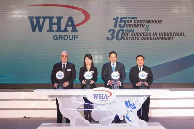 ดับบลิวเอชเอ กรุ๊ป ฉลองความสำเร็จ จัดงาน“WHA Group 15 years of continuous growth and 30 years of success in industrial estate development”