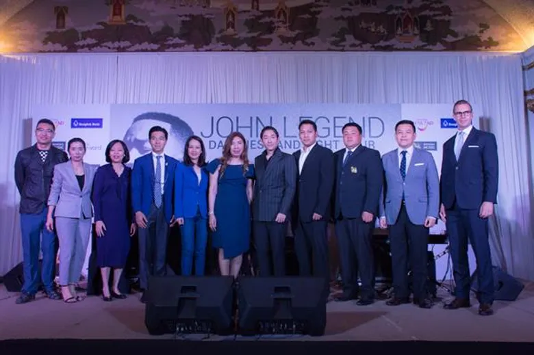 “หนีกรุงฯ” รวมพลคนรัก JOHN LEGEND ดึงสุดยอดศิลปิน บอย PEACEMAKER , ฟางข้าว THE VOICE และ ดิว-อรุณพงศ์ ชัยวินิตย์ จัดมินิคอนเสิร์ตเปิดงาน JOHN LEGEND’s DAY เรียกน้ำย่อย ก่อนเริ่ม “JOHN LEGEND DARKNESS AND LIGHT TOUR” 23 มีนาคมนี้