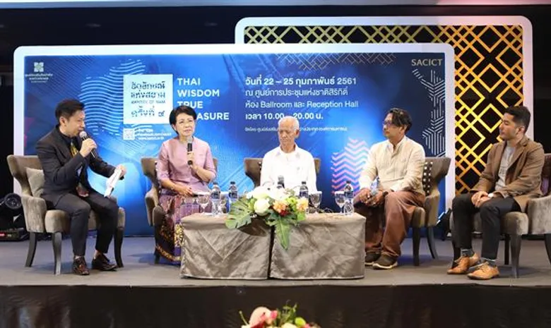 "อาร์ม-กรกันต์ โชว์ศิลปะเชิดหุ่นคน สุดตะลึงผลงานล้ำค่า ในงาน “อัตลักษณ์แห่งสยาม ครั้งที่ ๙” เปิดขุมทรัพย์แห่งภูมิปัญญางานหัตถศิลป์สุดยิ่งใหญ่อลังการ รวมครูศิลป์ของแผ่นดินมากที่สุดในประเทศ