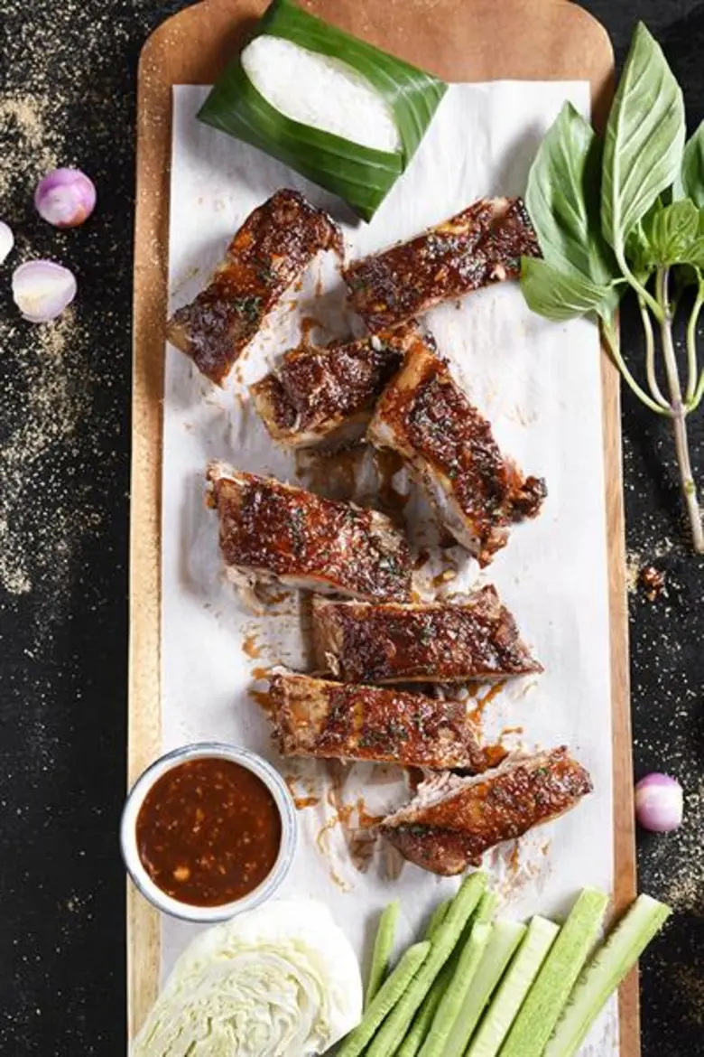 TANTALIZING BBQ RIBS  AT RENAISSANCE BANGKOK RATCHAPRASONG HOTEL