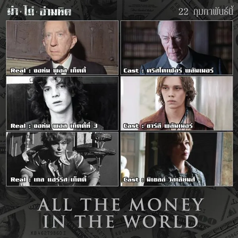 เทียบกันช็อตต่อช็อต “ALL THE MONEY IN THE WORLD” ความเป๊ะของ ตัวตนจริง และ นักแสดงในภาพยนตร์