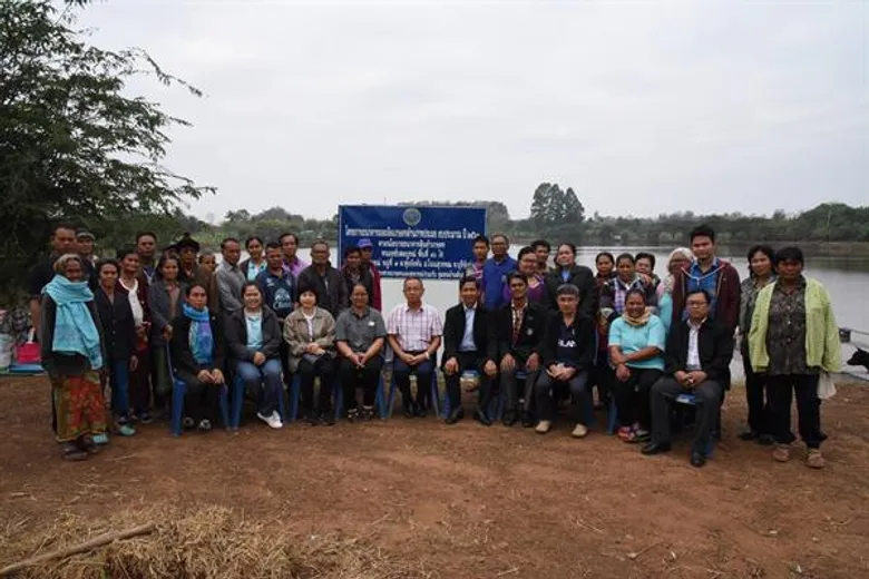 กรมประมงติดตามผลโครงการธนาคารผลผลิตเกษตรด้านประมง โชว์เคสหนองซับสมบูรณ์จ.บุรีรัมย์ สร้างแหล่งอาหารในชุมชน