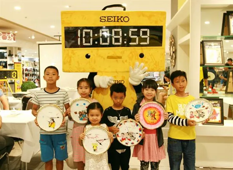 “ไซโก คล็อคส์” จัดกิจกรรม Your Time…Your SEIKO ชวนเด็กระบายสี พร้อมเป็นเจ้าของนาฬิกาหนึ่งเดียวในโลก