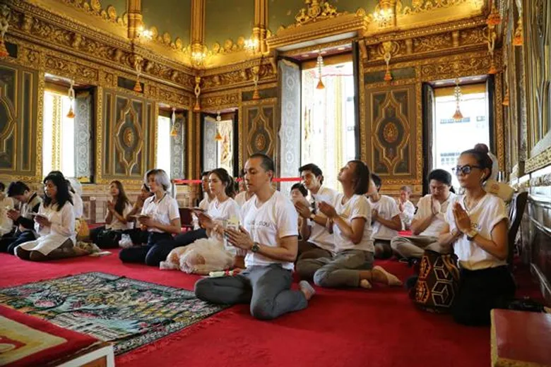“อาร์ต พลังธรรม” นำทีม นักแสดง “คุณแม่สวมรอย” ทำบุญเลี้ยงเพลพระส่งเสริมวันสำคัญทางศาสนา “วันมาฆบูชา”