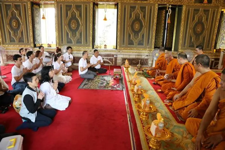 “อาร์ต พลังธรรม” นำทีม นักแสดง “คุณแม่สวมรอย” ทำบุญเลี้ยงเพลพระส่งเสริมวันสำคัญทางศาสนา “วันมาฆบูชา”