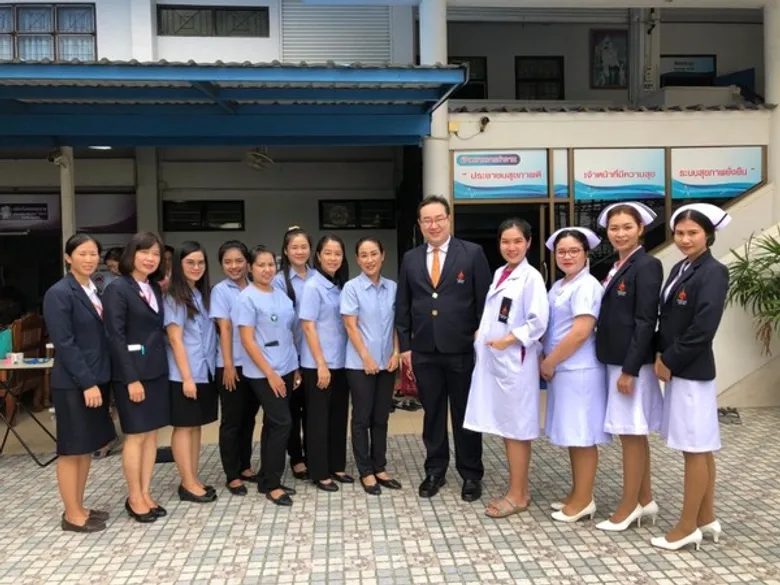 โรงพยาบาลจุฬาภรณ์ ออกหน่วยให้บริการตามโครงการป้องกันและเฝ้าระวังมะเร็งปากมดลูก ณ ตำบลบางขะแยง จ.ปทุมธานี ตั้งเป้าจะไม่มีมะเร็งปากมดลูกอีกต่อไป