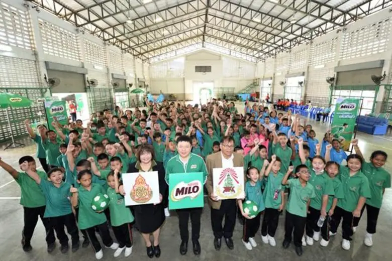 MILO in collaboration with OBEC kicks off “Sports Development Program in School” caravan with a mission to encourage Thai kids to grow with sport because sport is a great teacher