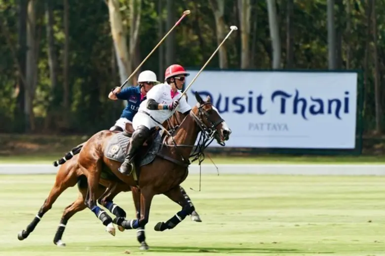 โรงแรมดุสิตธานี พัทยา ร่วมสนับสนุน 'Queen’s Cup Pink Polo 2018’
