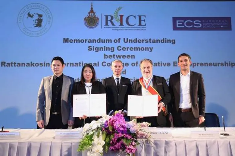 RICE จับมือ 2 สถาบันชั้นนำจากฝรั่งเศส เปิดหลักสูตรนานาชาติ ผลิตเชฟดีกรีมาตรฐานระดับสากล