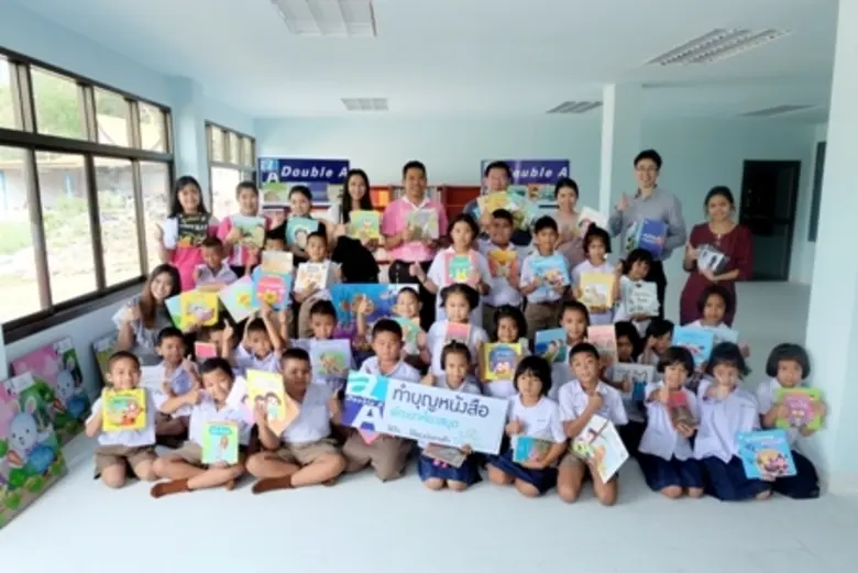ทำบุญหนังสือ พัฒนาห้องสมุด