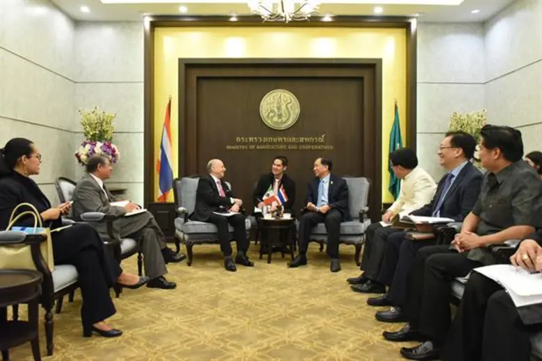 นายกฤษฎา บุญราช รัฐมนตรีว่าการกระทรวงเกษต...
