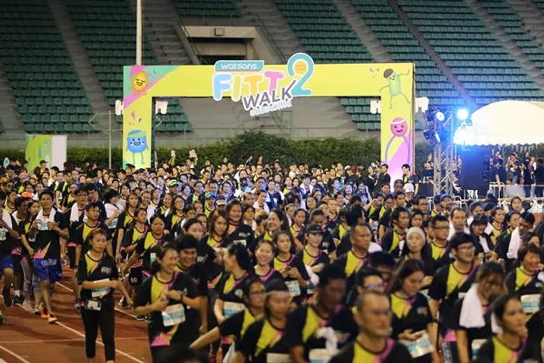 สุขภาพดี มีแต้มบุญ กับ WATSONS FITT WALK 2 มันส์ เดิน เบิร์น สนุก เมื่อ วัตสัน ชวนคนไทย ร่วม Get Active แคมเปญสุขภาพระดับโลก