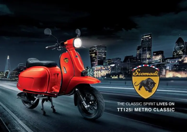 สโกมาดิ เปิดตัวสกู๊ตเตอร์รุ่นใหม่ TT125i ตอบโจทย์ไลฟ์สไตล์คนเมืองผู้หลงใหลความคลาสสิก