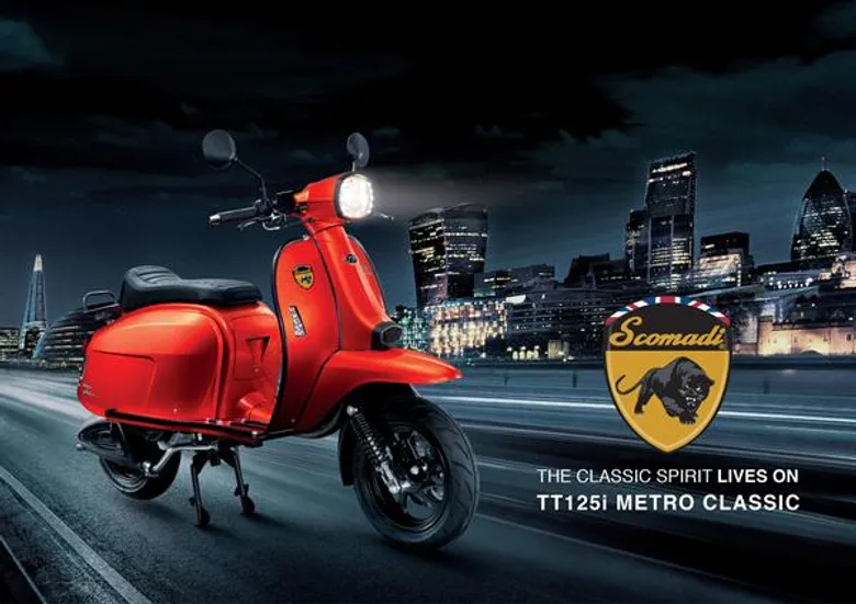 สโกมาดิ เปิดตัวสกู๊ตเตอร์รุ่นใหม่ TT125i ตอบโจทย์ไลฟ์สไตล์คนเมืองผู้หลงใหลความคลาสสิก