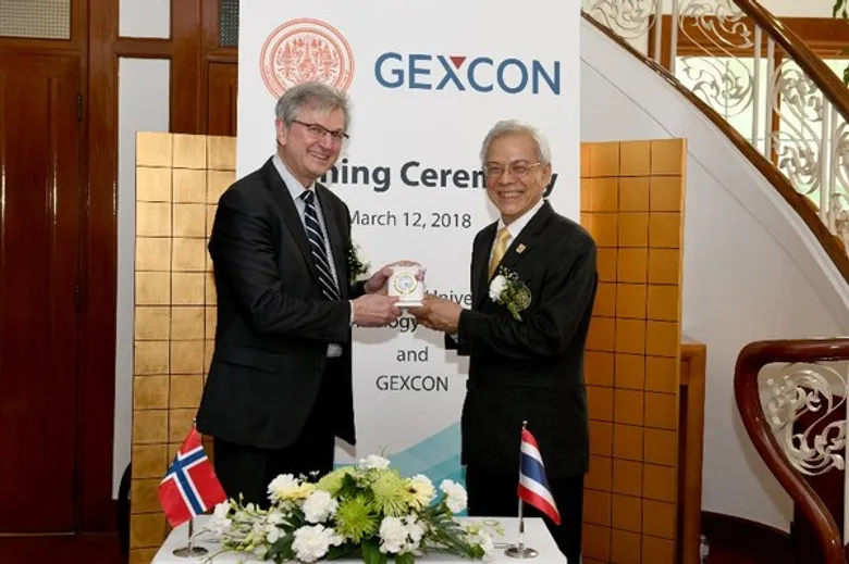 มจธ. ร่วมกับบริษัท GEXCON จำกัด จัดพิธีลงนามบันทึกข้อตกลงความร่วมมือทางการศึกษาและงานวิจัย เพื่อเพิ่มศักยภาพด้านความปลอดภัยของกระบวนการผลิตด้วยองค์ความรู้ทางวิทยาศาสตร์และวิศวกรรมศาสตร์