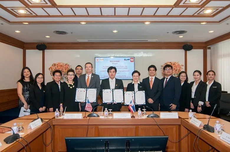 มจพ. ลงนามความร่วมมือทางวิชาการ กับ Oregon State University และบริษัท ปตท. จำกัด (มหาชน)