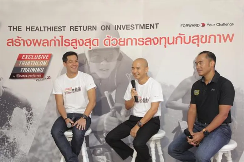 CIMB Preferred ชวนลูกค้าฉีกกฎการลงทุนที่ไม่มีวันขาดทุน ด้วยคอร์สฝึกไตรกีฬา Exclusive Triathlon Training ครั้งที่ 2 “The Healthiest Return on Investment” เพราะผลกำไรสูงสุด เริ่มต้นด้วยการลงทุนกับสุขภาพ