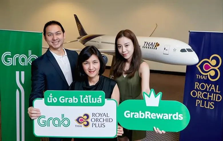 แกร็บร่วมมือกับการบินไทย มอบสิทธิพิเศษมากยิ่งขึ้นให้กับนักเดินทาง กับโปรแกรม “นั่งแกร็บ ได้ไมล์”