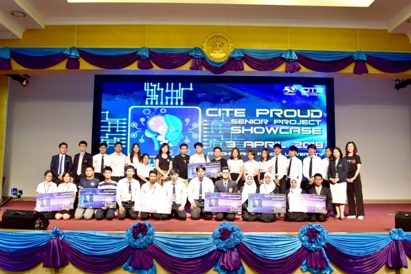 CITE DPU โชว์นวัตกรรมสัมผัสเทคโนโลยีในงาน “CITE Proud Senior Project Show Case 2018”