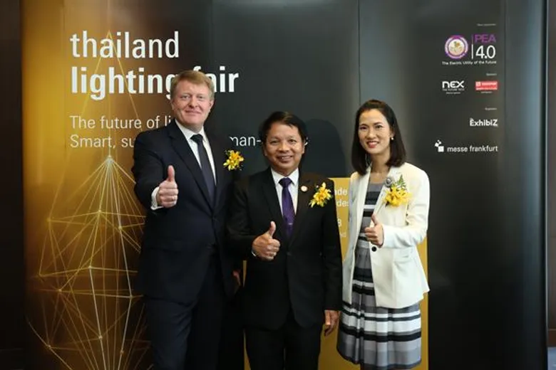 กฟภ. จับมือ เมสเซ่ แฟรงค์เฟิร์ต เตรียมเปิดเวทีแสดงสินค้า Thailand Lighting Fair 2018 ตามแนวงาน Light+Building งานแสดงสินค้าระดับโลก ชูนวัตกรรมไฟฟ้าแสงสว่างแห่งอนาคต ภายใต้แนวคิด The future of light: smart, sustainable, human centric