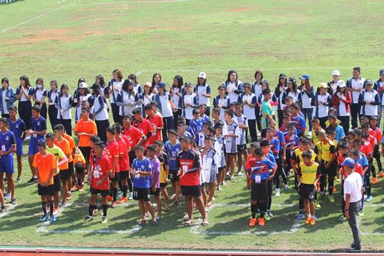 ผวจ.ตรัง เปิดการแข่งขันกีฬาฟุตบอล 7 คน Woodwork & PSU Trang Mini-Football Tournament ครั้งที่ 1 ประจำปี 2561