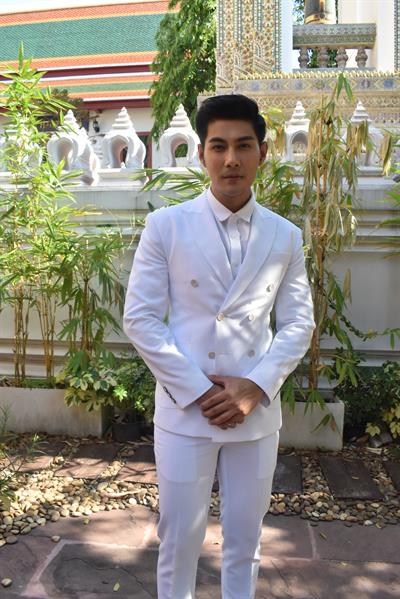"จ๊ะ – มังกร” ปลาบปลื้มใจ เข้าเฝ้าถวายสักการะ สมเด็จพระสังฆราชฯ